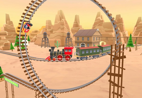 主题公园过山车游戏1