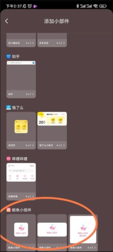 鲸鱼小组件怎么自定义图标2