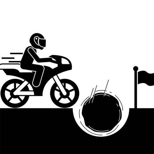 画个摩托车小游戏