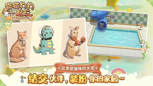 貓貓狗狗一起玩正版3
