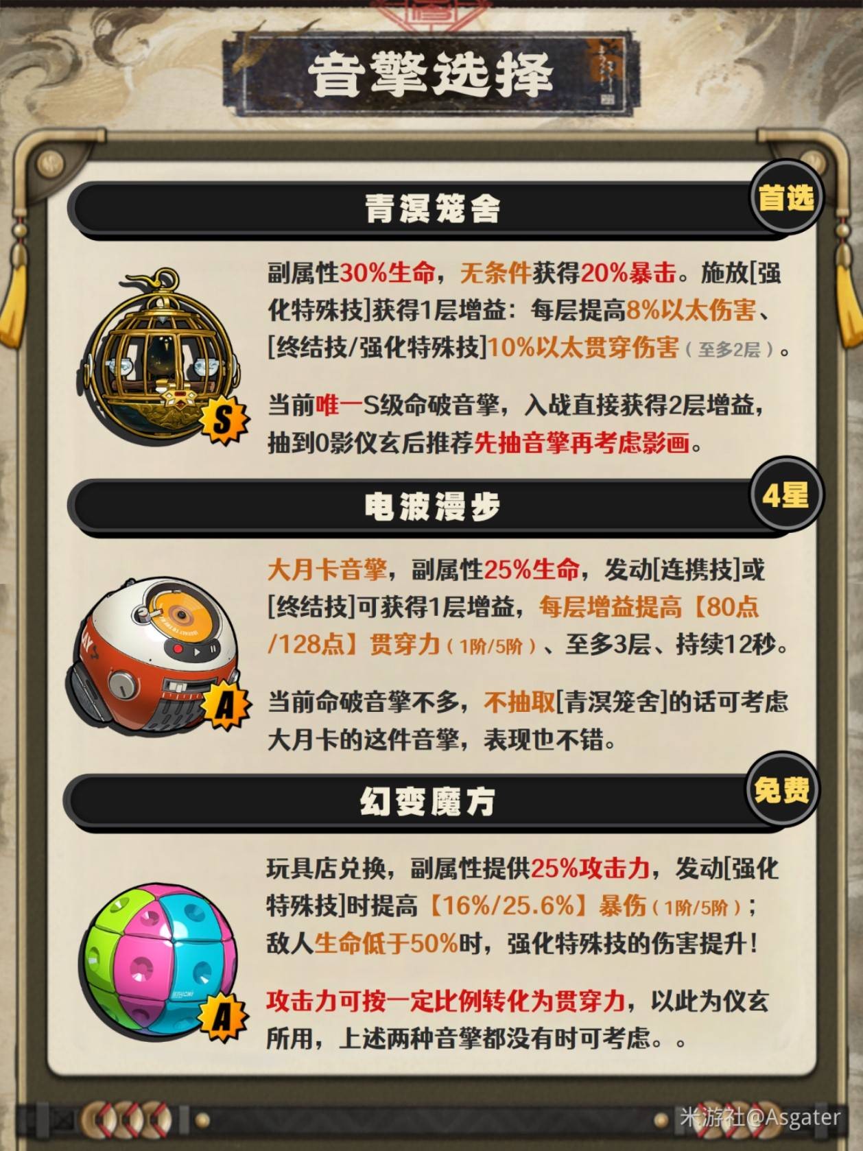絕區(qū)零儀玄音擎、驅(qū)動盤與配隊推薦 最全儀玄養(yǎng)成培養(yǎng)攻略[多圖]圖片4