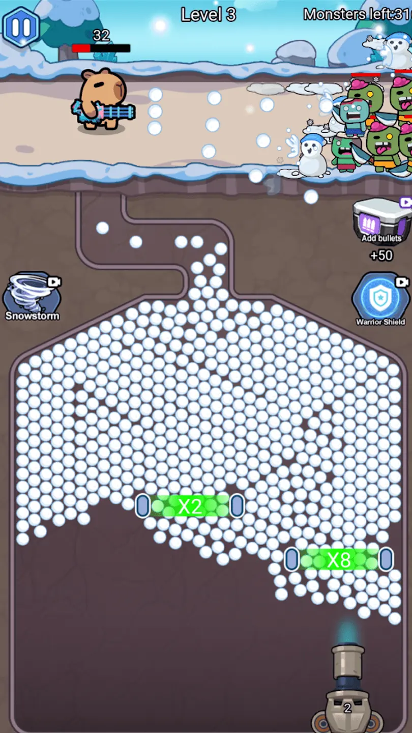 雪球子彈倍增器0