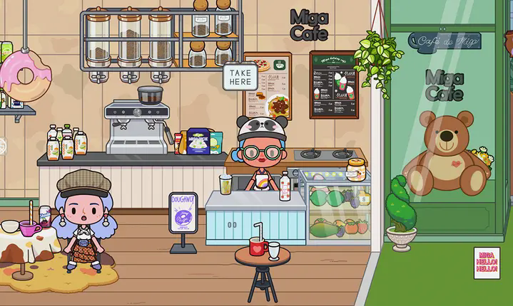 米加小镇世界美甲店无广告版1