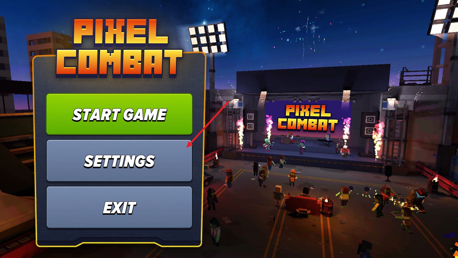 像素战斗僵尸突袭