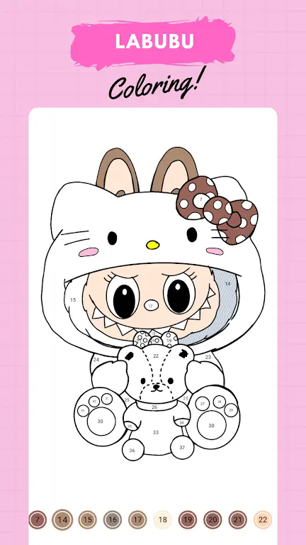 拉布布数字填色安卓版1