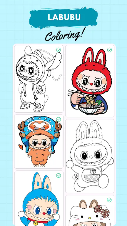 拉布布数字填色安卓版0