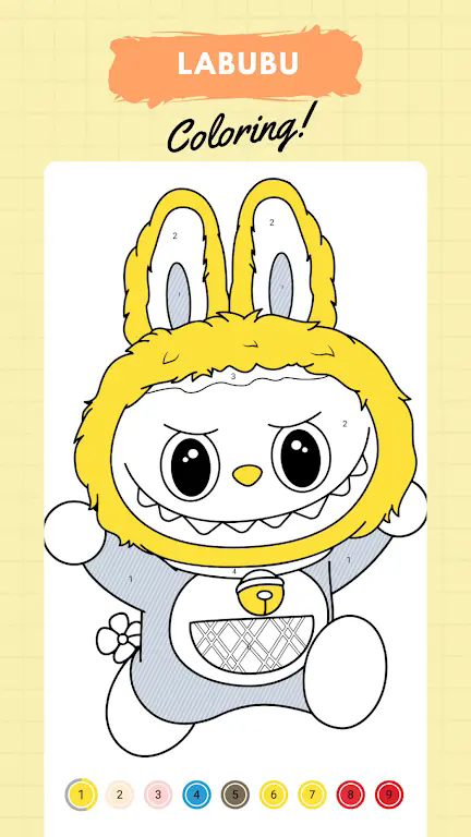 拉布布数字填色安卓版3