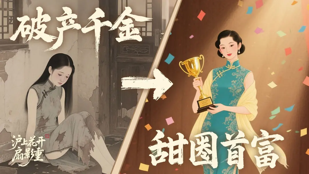 沪上花开扇影重