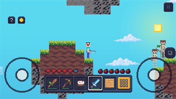 我的世界2D天空之岛