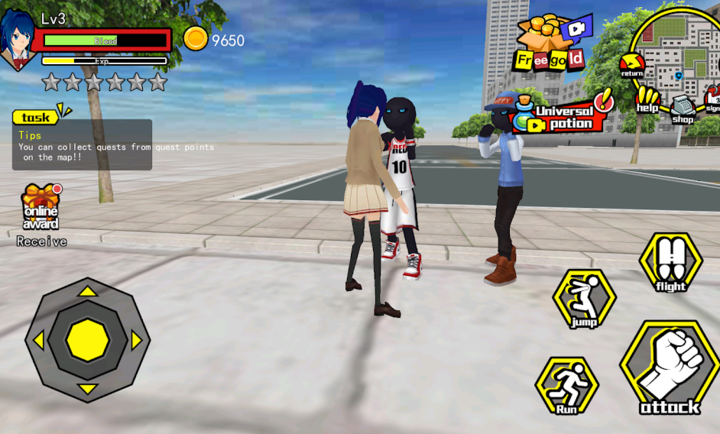 香港高中校园模拟器20779