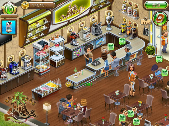 经营咖啡店游戏