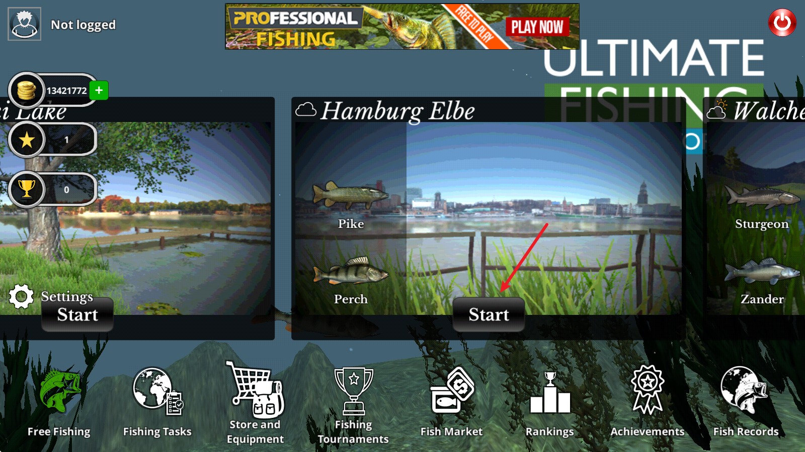 终极钓鱼模拟器