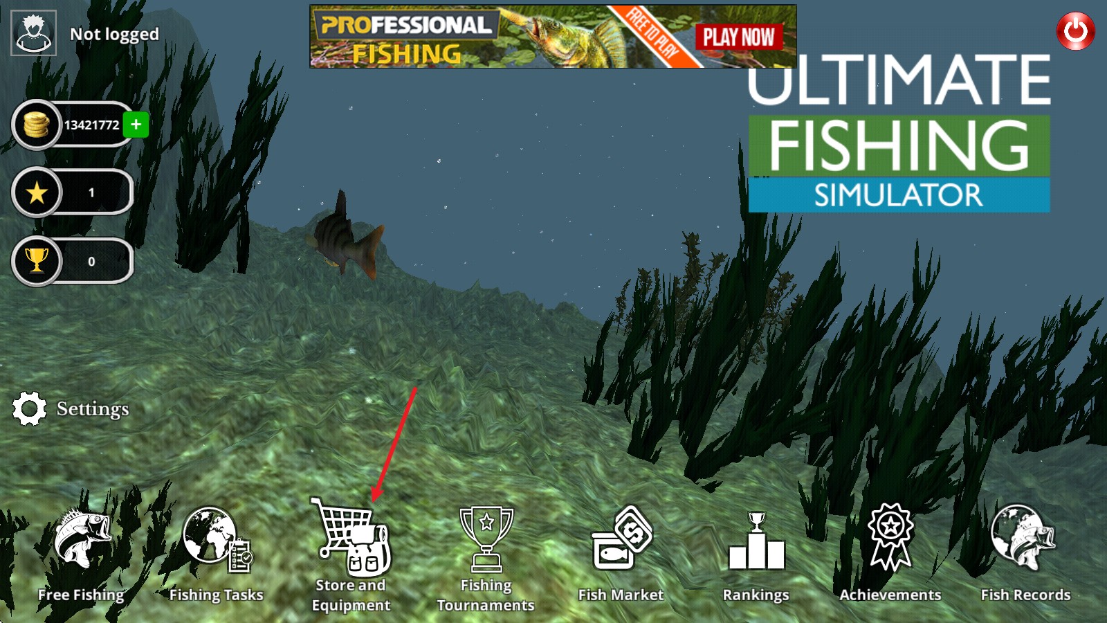 终极钓鱼模拟器