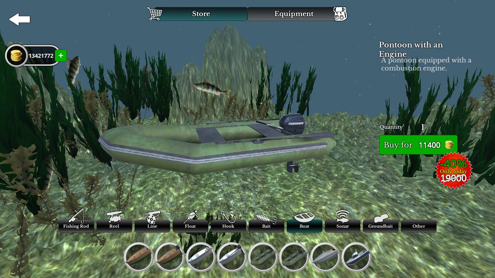 终极钓鱼模拟器