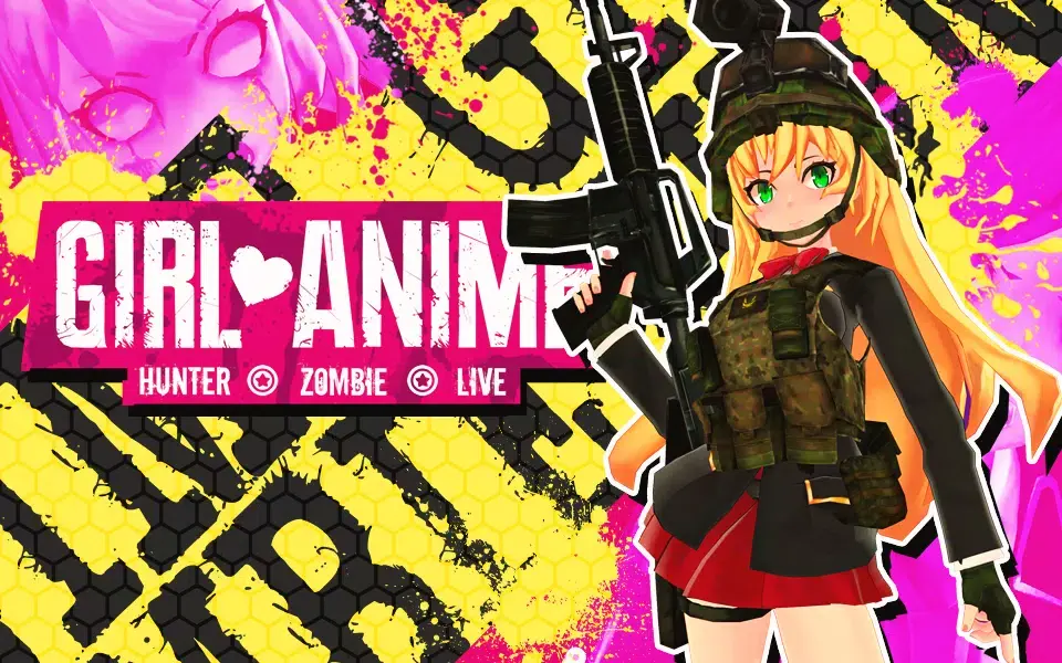 动漫女孩僵尸猎人21382