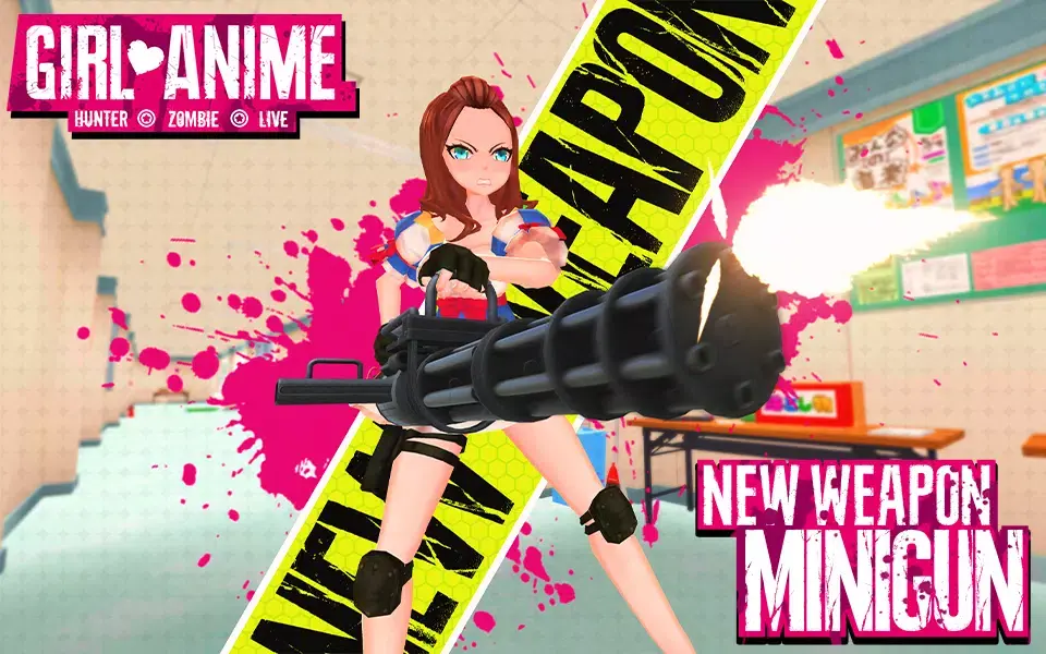 动漫女孩僵尸猎人21382