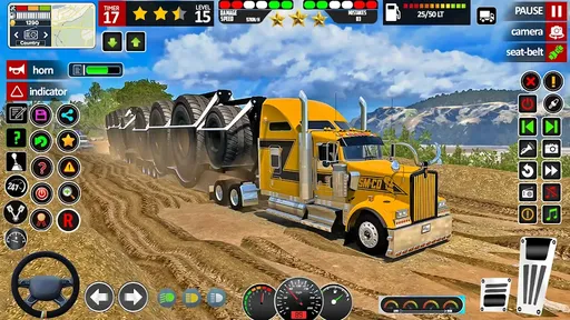 美式货运卡车驾驶21764