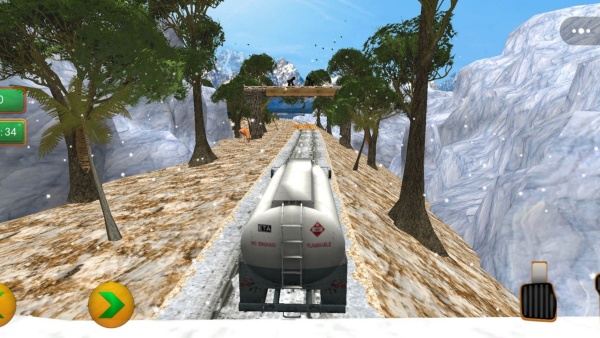 山地油罐车驾驶模拟0