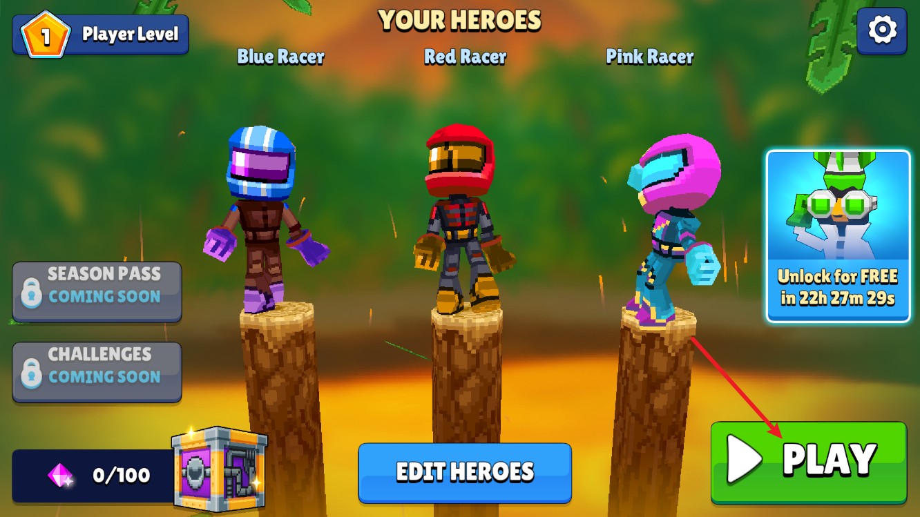 撞头赛车大乱斗