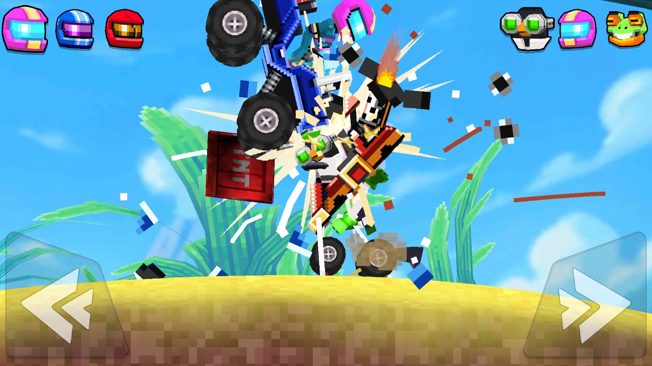 撞头赛车大乱斗