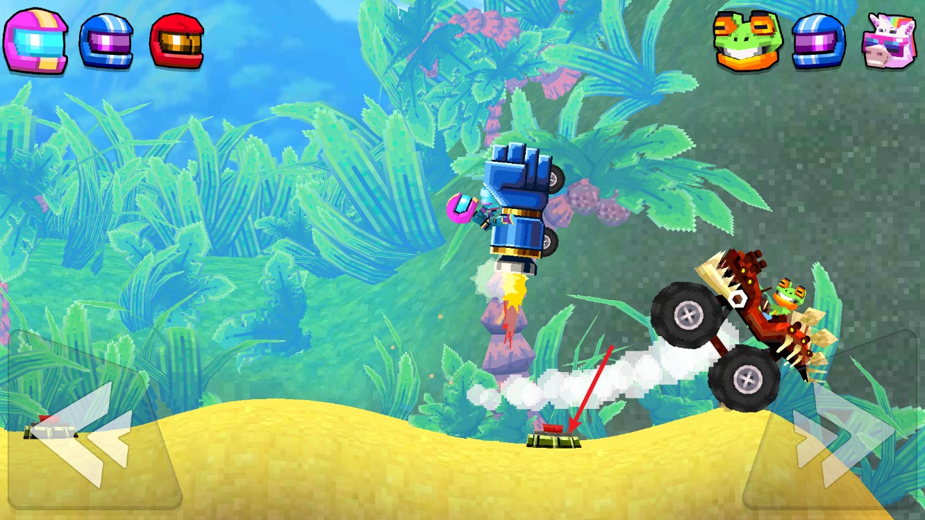 撞头赛车大乱斗