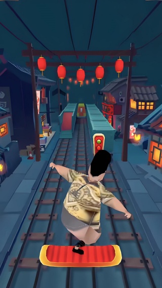 跑酷的少年22326