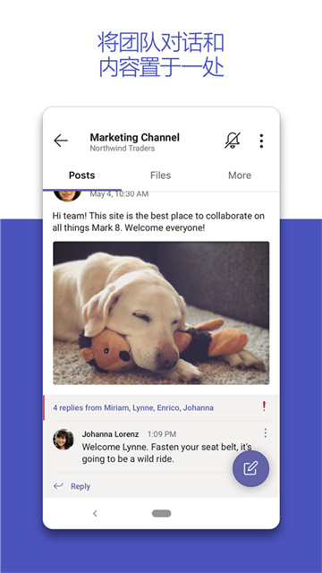 Teams视频会议手机版12385