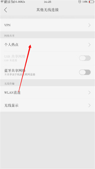 连接热点示意图