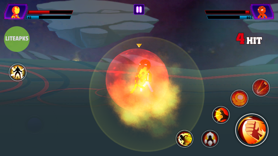 火柴人超级英雄战争