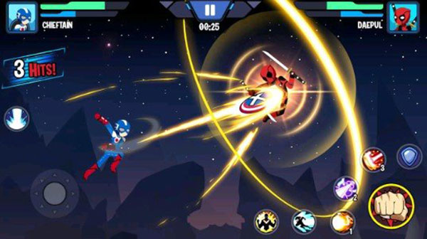 火柴人超级英雄战争0