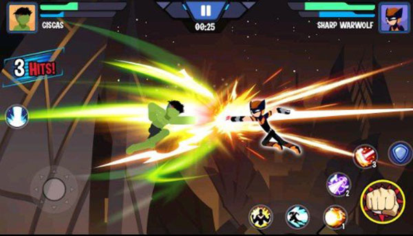 火柴人超级英雄战争2