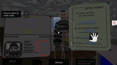 入境检察官冷狐汉化版