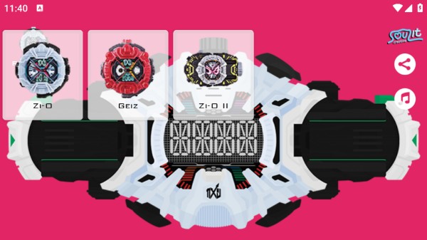 假面骑士时王腰带模拟器豪华版(Zi-O)