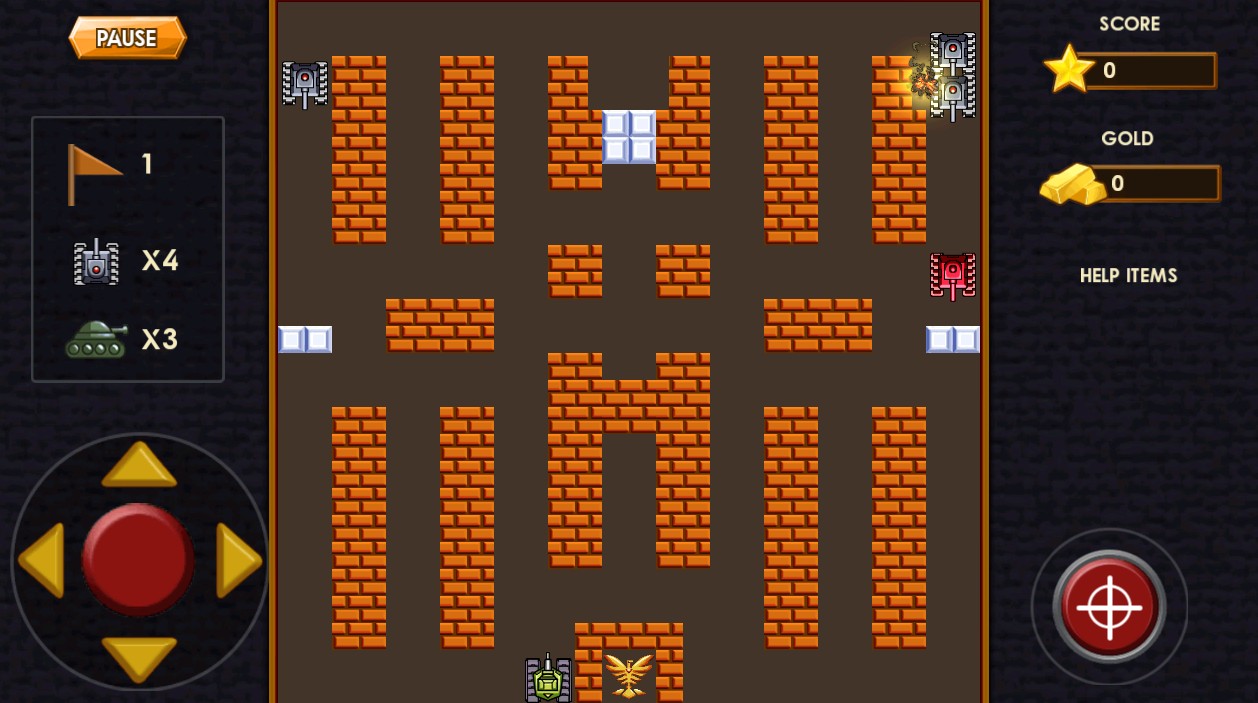 经典坦90克大战