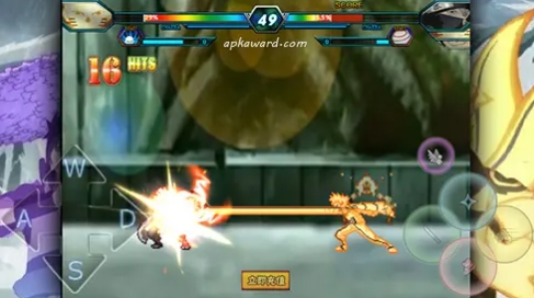 火影忍者最终决战鸣人vs佐助1