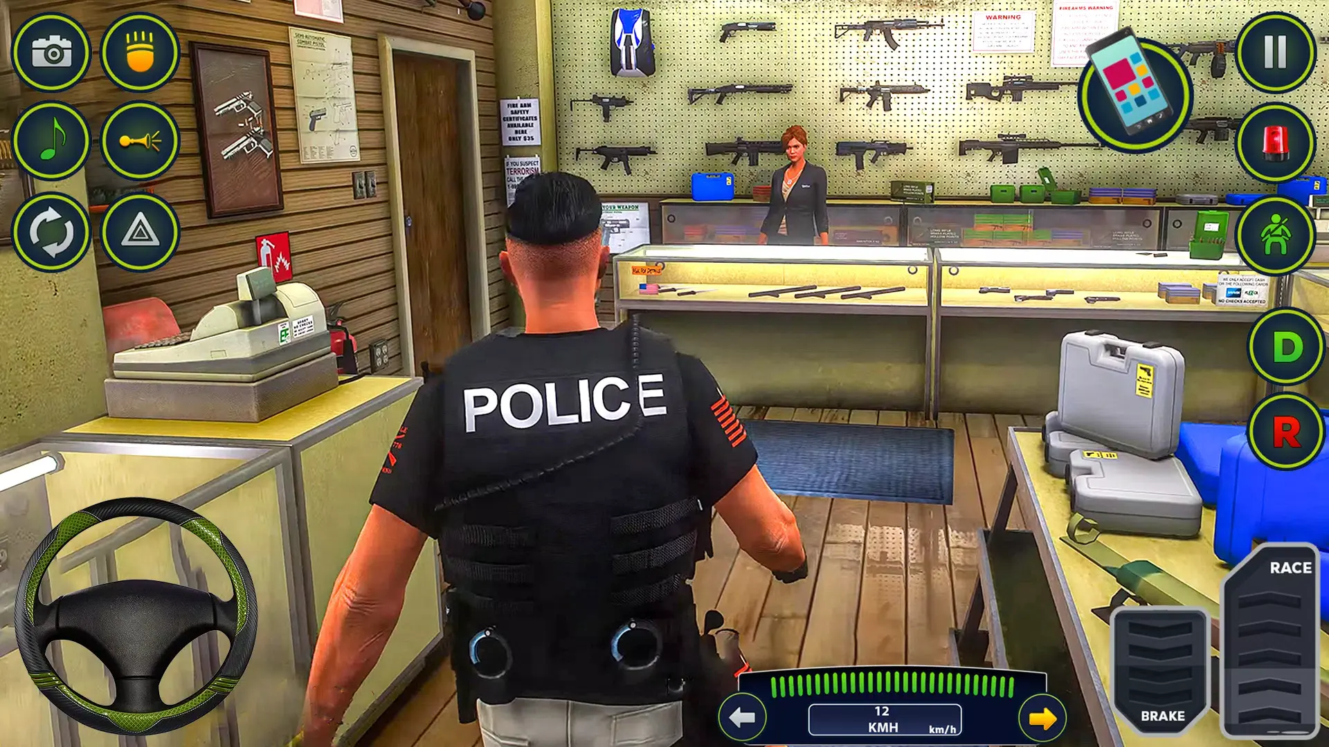 警车追逐模拟25578