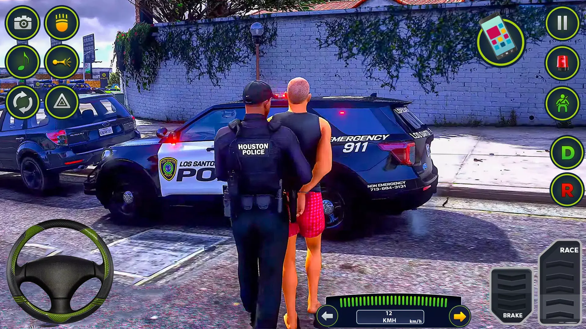 警车追逐模拟25578