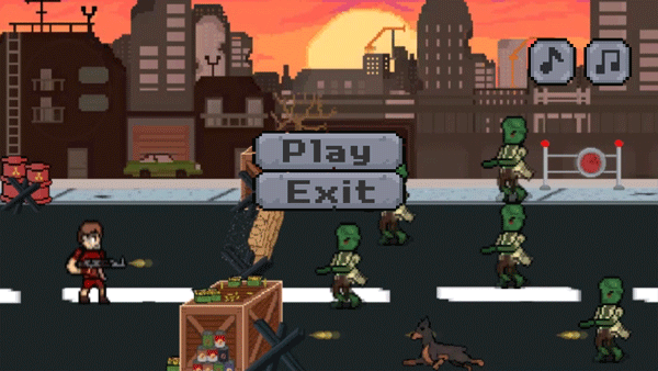 僵尸快打美女版1