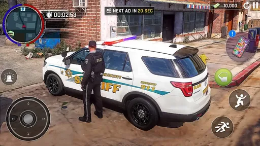 美国警车追逐驾驶