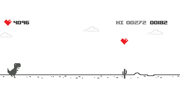 恐龙跳一跳小游戏1