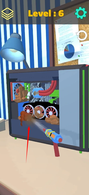 令人满意的清洗小游戏