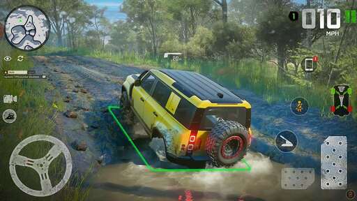 越野SUV吉普4x4驾驶26404