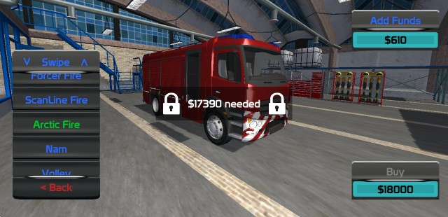 消防车模拟器