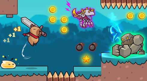 卡皮巴拉世界超级跑酷1