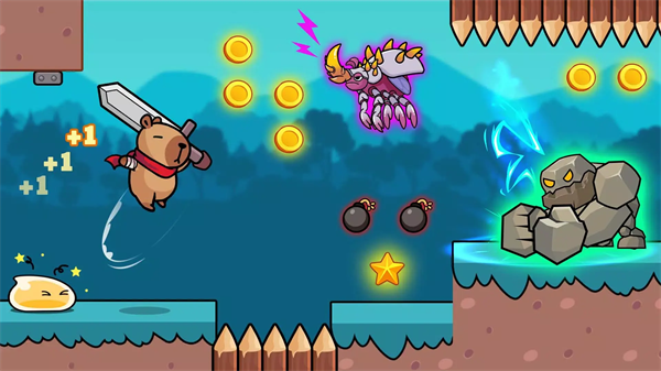 卡皮巴拉世界超级跑酷安卓版1