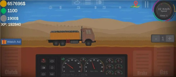 平面手动挡卡车最新版1