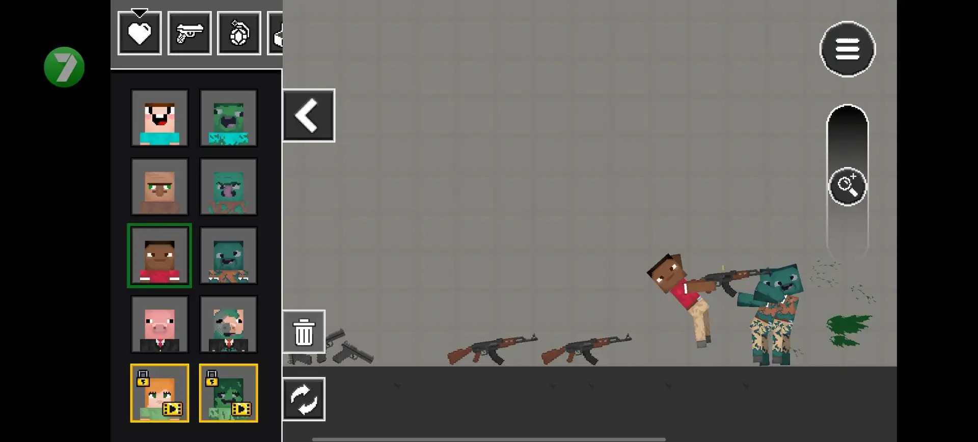 火柴人僵尸游乐场国际服