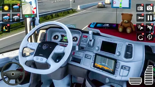 欧洲卡车高速货运0