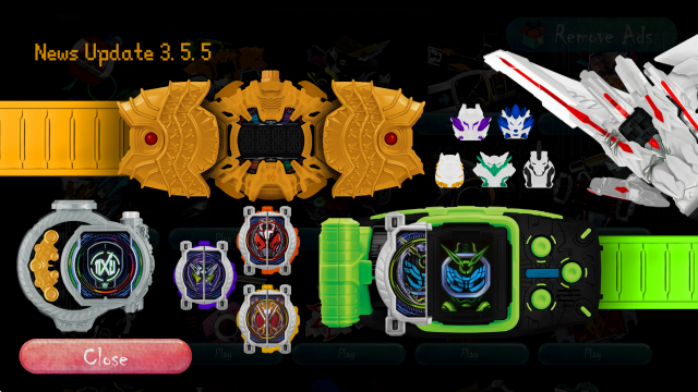 假面骑士腰带变身模拟器合集2