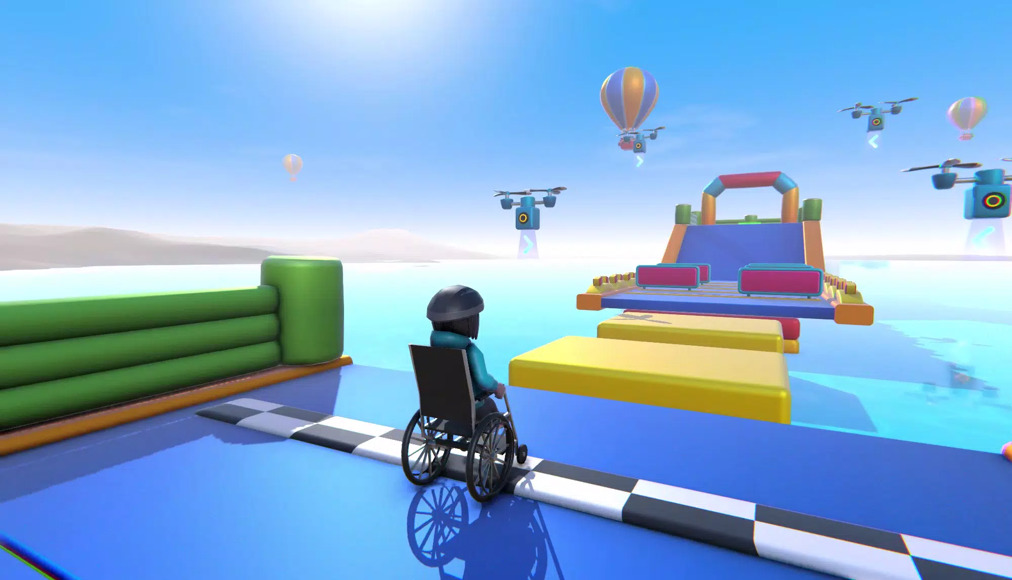 轮椅向前冲游戏